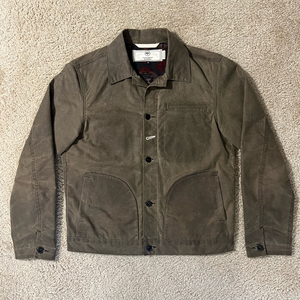 ROGUE TERRITORY  : Lined Ridgeline Supply Jacket - Brown SW